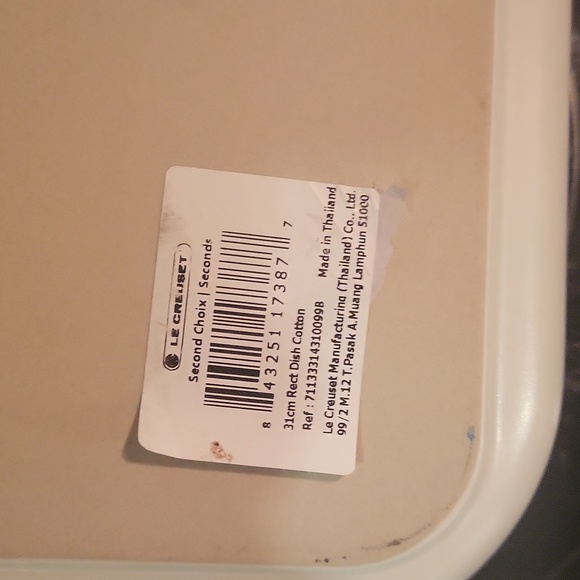 Rectangle dish Le Creuset Cotton - Picture 4 of 4